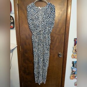 Victoria's Secret Leopard Print Maxi Dress / Swim Coverup